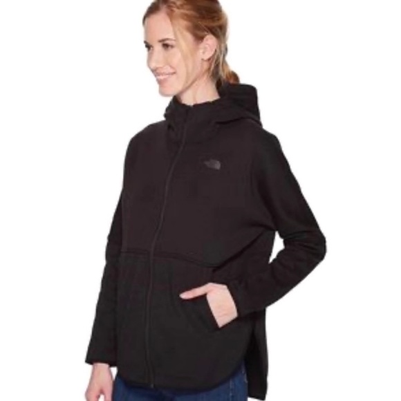 north face slacker hooded jacket
